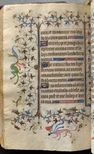 Hours of Charles the Noble, King of Navarre (1361-1425): fol. 244v, Text by Master of the Brussels Initials and Associates, book, 1400-1410
