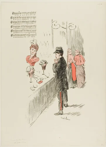Le Petit Potach by Théophile Alexandre Steinlen, print, 1893