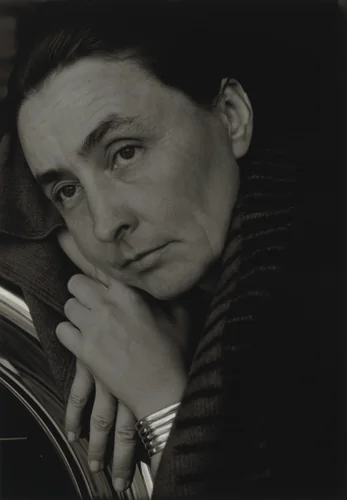 Georgia O'Keeffe by Alfred Stieglitz, photograph, 1933