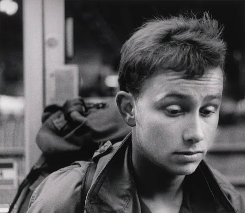 Hollywood and Highland (#4) by Jim Goldberg, photograph, 1988