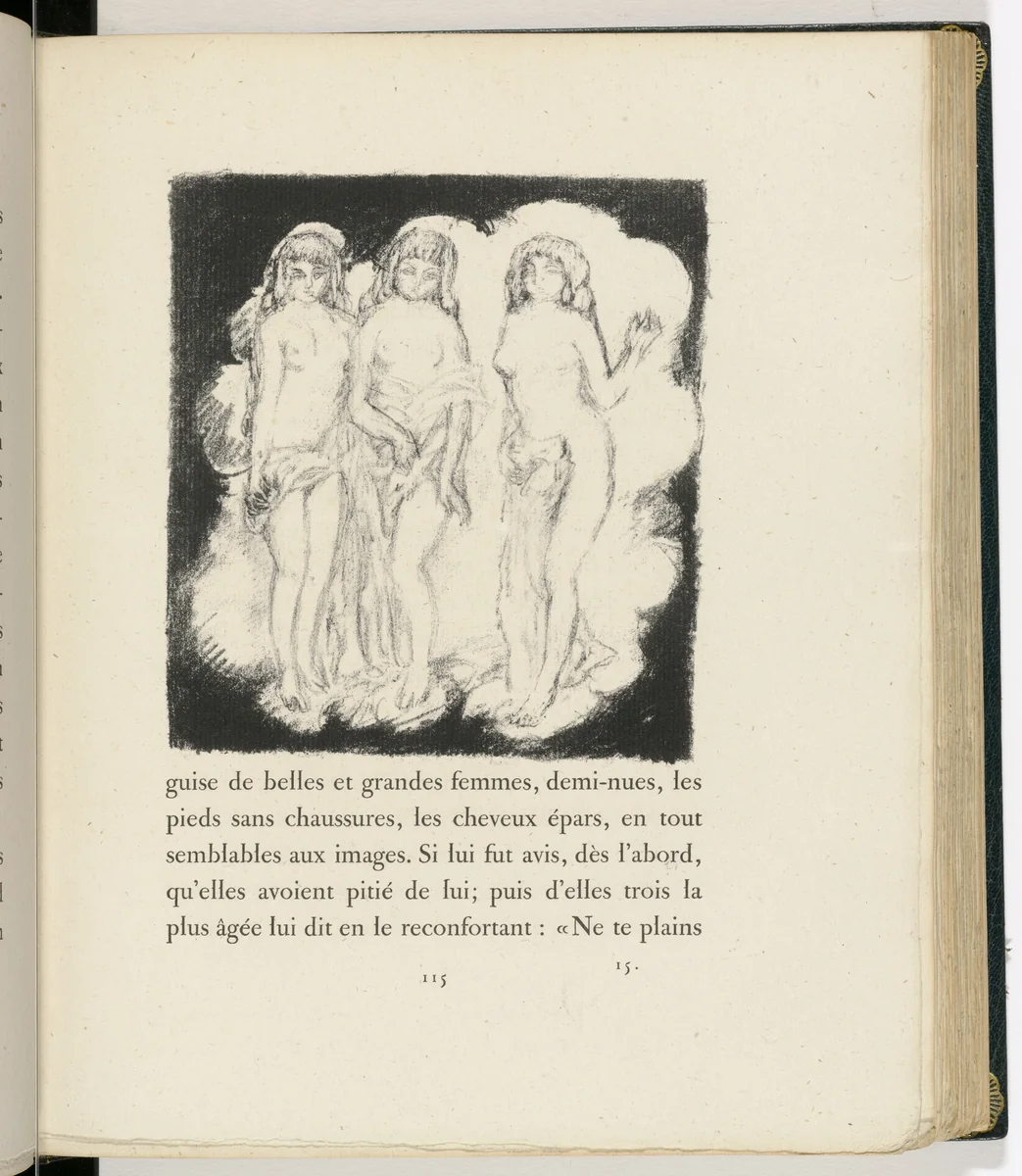In-text plate (page 115) from Daphnis et Chloé by Pierre Bonnard, illustrated book, 1902