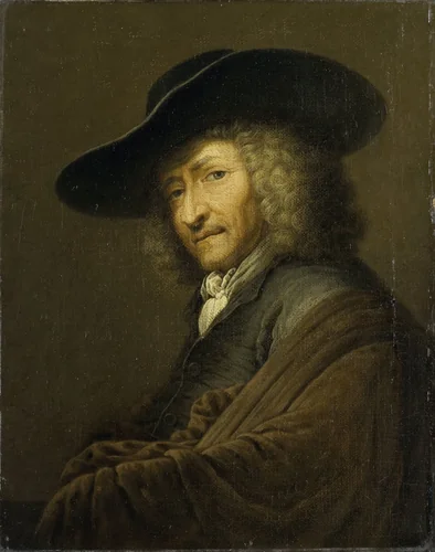Jan Pietersz Zomer (1641-1724). Amsterdam Art Dealer by Norbert van Bloemen, painting, 1700-1724