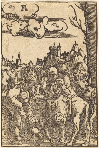 The Flight into Egypt by Albrecht Altdorfer, print, 1513