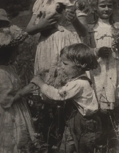 Happy Days by Gertrude Käsebier, photograph, 1903