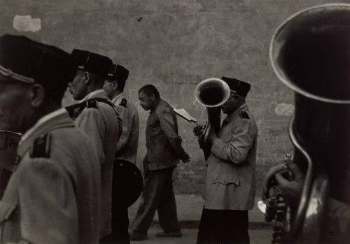 Parade/Valencia by Robert Frank, photograph, 1952
