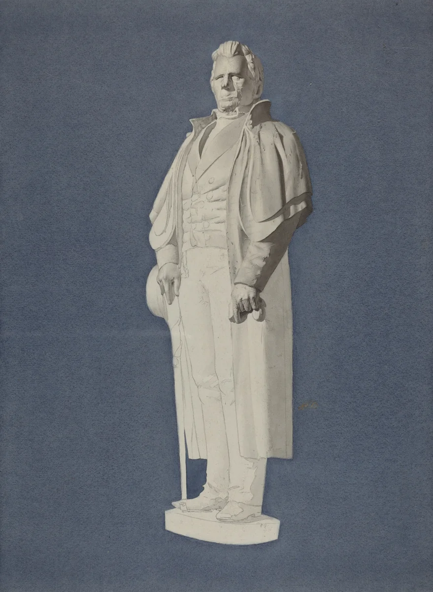 Technique Demonstration by American 20th Century, index of american design, 1935-1942