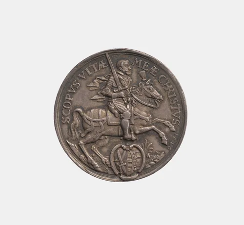 Johann Georg I, Elector of Saxony by Ruprecht Niclas Kitzbatz, metalwork, 1626