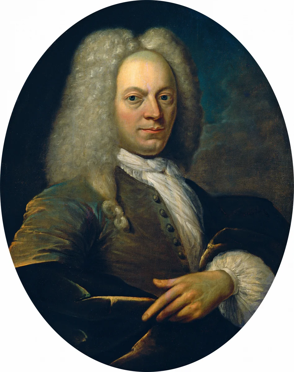 Isaac de Peyster (?) by Frans van Doornik, painting, 1731