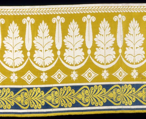 Border by France, textile, 1805-1810