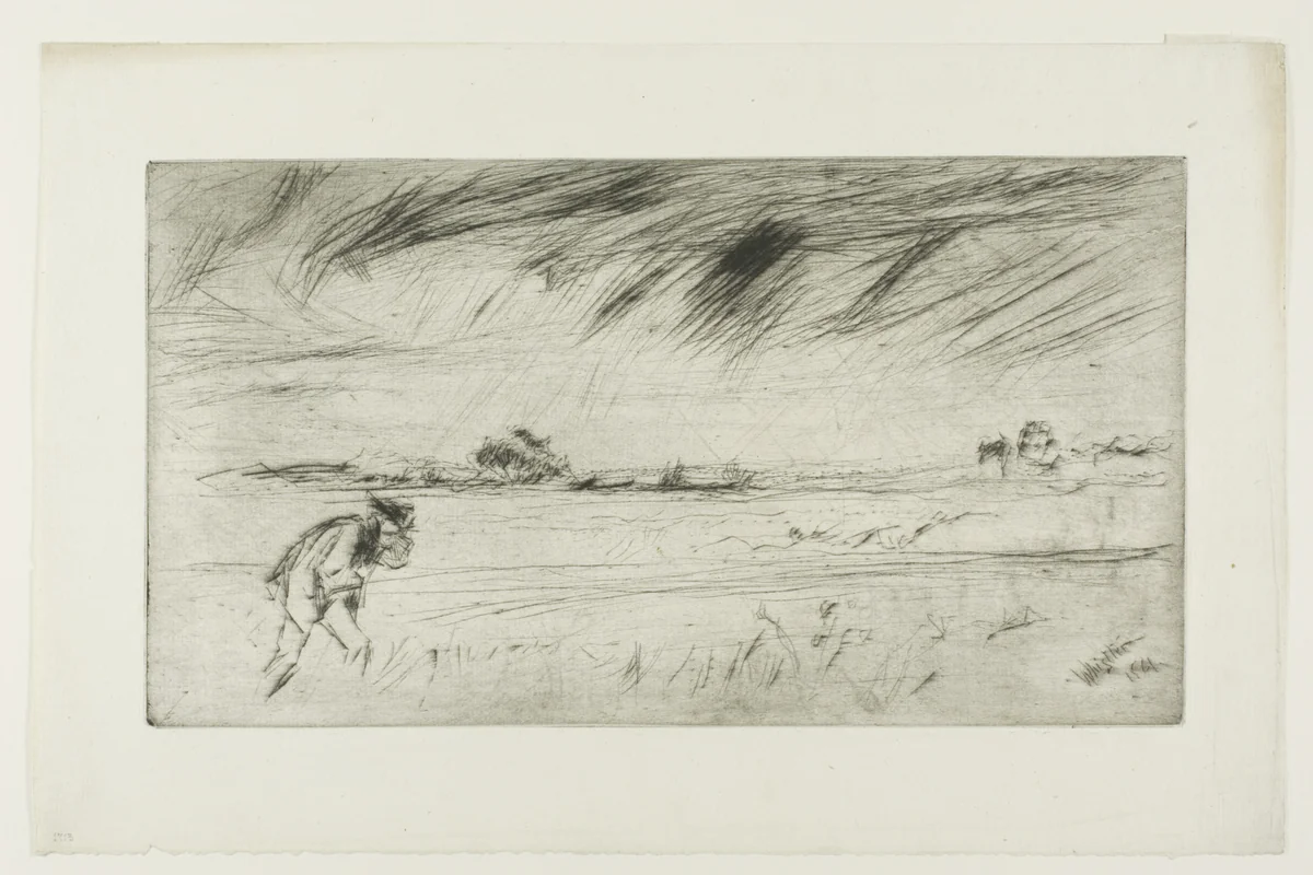 The Storm by James McNeill Whistler, print, 1861