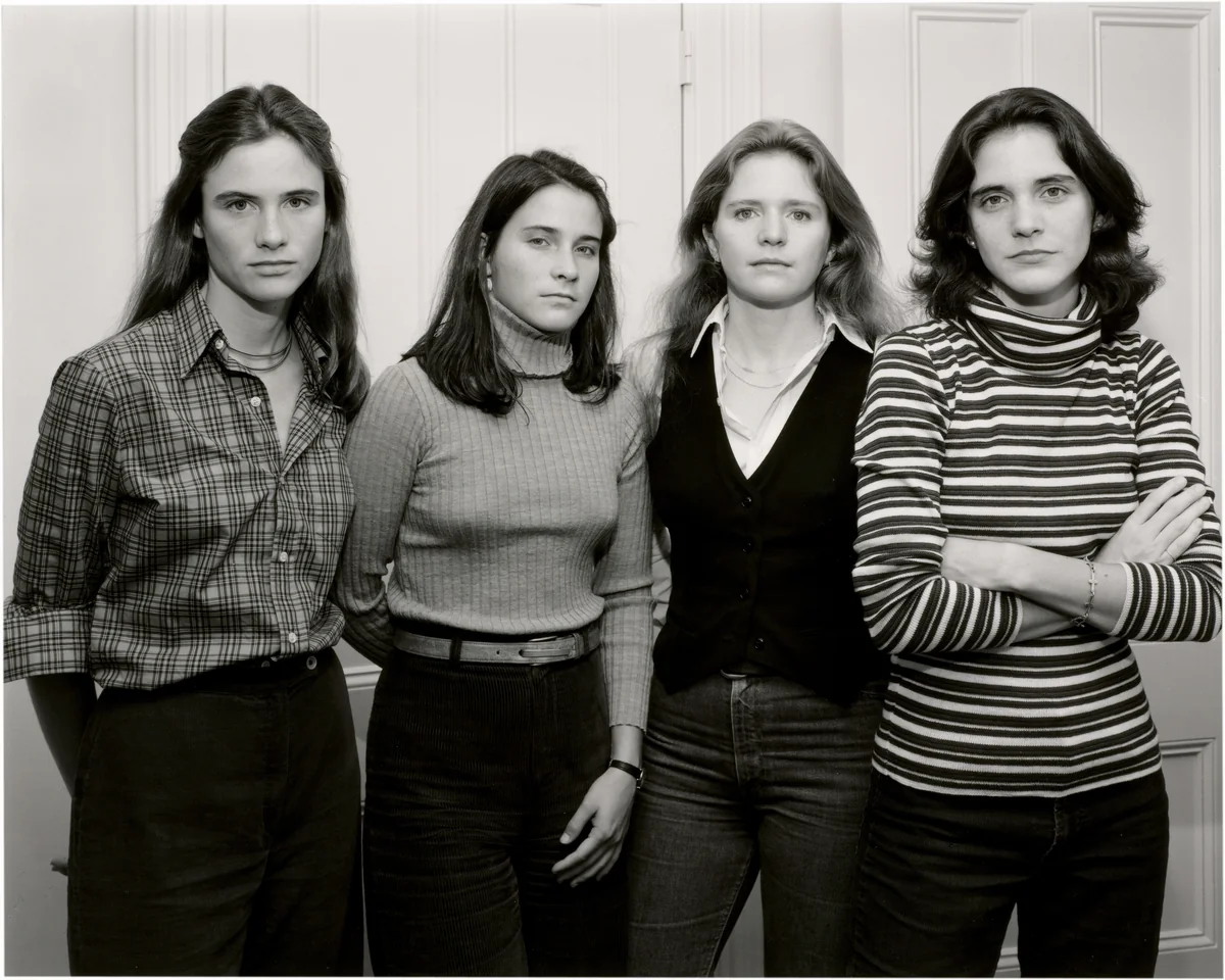 The Brown Sisters, Cambridge, Massachusetts by Nicholas Nixon, photograph, 1977