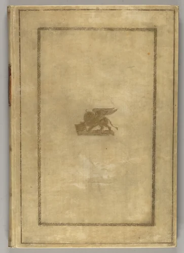 Opera nova composta per Domenico da Sera detto il Franciosino : dove si insegna a tutte le nobili & leggiadre giovenette di lavorare di ogni sorte di pñti, cusire, recamare, & far tutte qlle belle opere, che si appartengono alle virtuose fanciulle, e qua si dilettano di far cō le sue mani alcuna gentilezza, & e anchora molto utile a gli tessadri, che sogliono lavorare di seta by Matteo Pagano, artwork, 1879