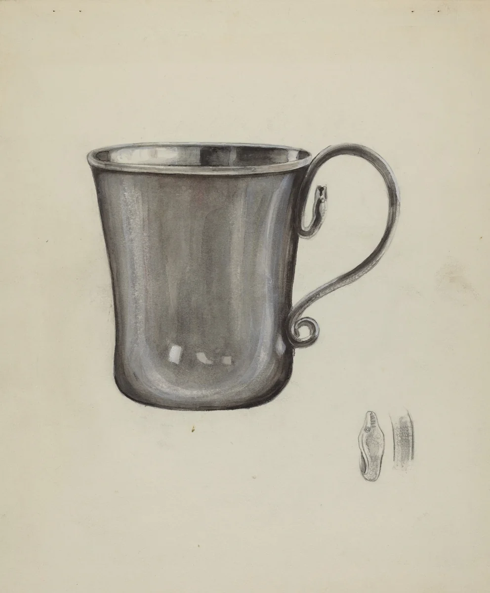 Silver Cup by Cecily Edwards, index of american design, 1936
