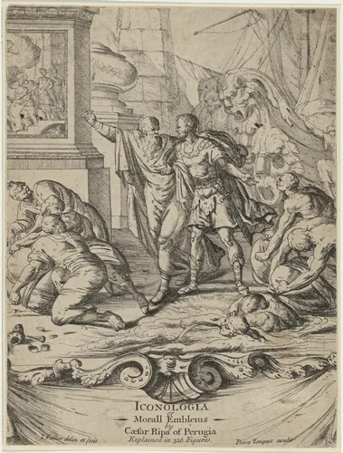 Iconologia or Morall Emblems by Caesar Ripa by Isaac Fuller, print, 1606-1672