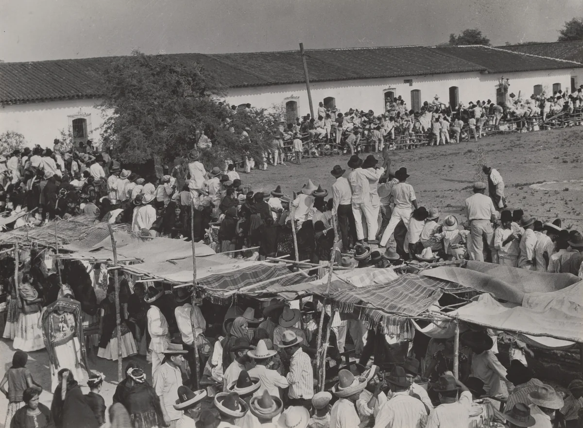 Fiesta in Juchitán, Oaxaca, Mexico by Tina Modotti, photograph, 1927