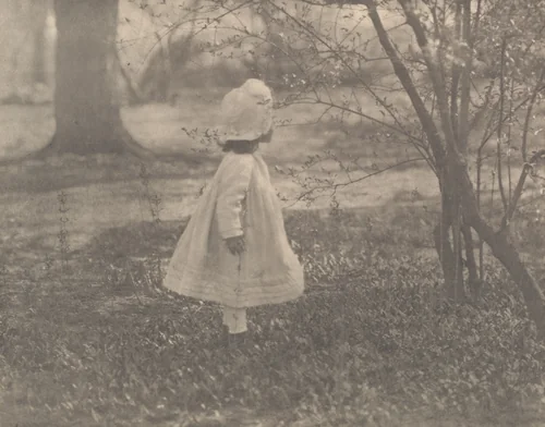 Kitty Stieglitz, Central Park, New York by Alfred Stieglitz, photograph, 1901