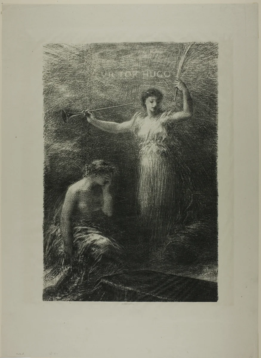 To Victor Hugo by Henri Fantin-Latour, print, 1889