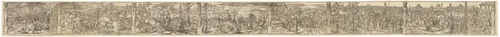 The Journey to Constantinople by Pieter Coecke van Aelst, print, 1553