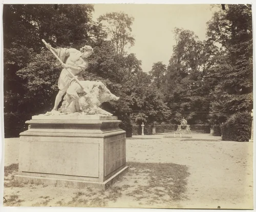 Versailles, Bosquet de l' Arc de Triomphe by Jean-Eugène-Auguste Atget, photograph, 1901