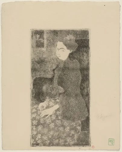 Breton Woman by Armand Séguin, print, 1891