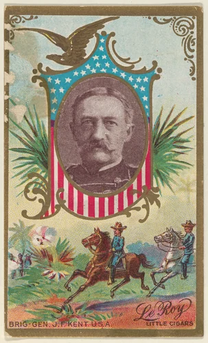 Brigadier General Jacob F. Kent, U.S. Army, from the "Generals" series (T63), issued by LeRoy Little Cigars by LeRoy Little Cigars, print, 1898-1901