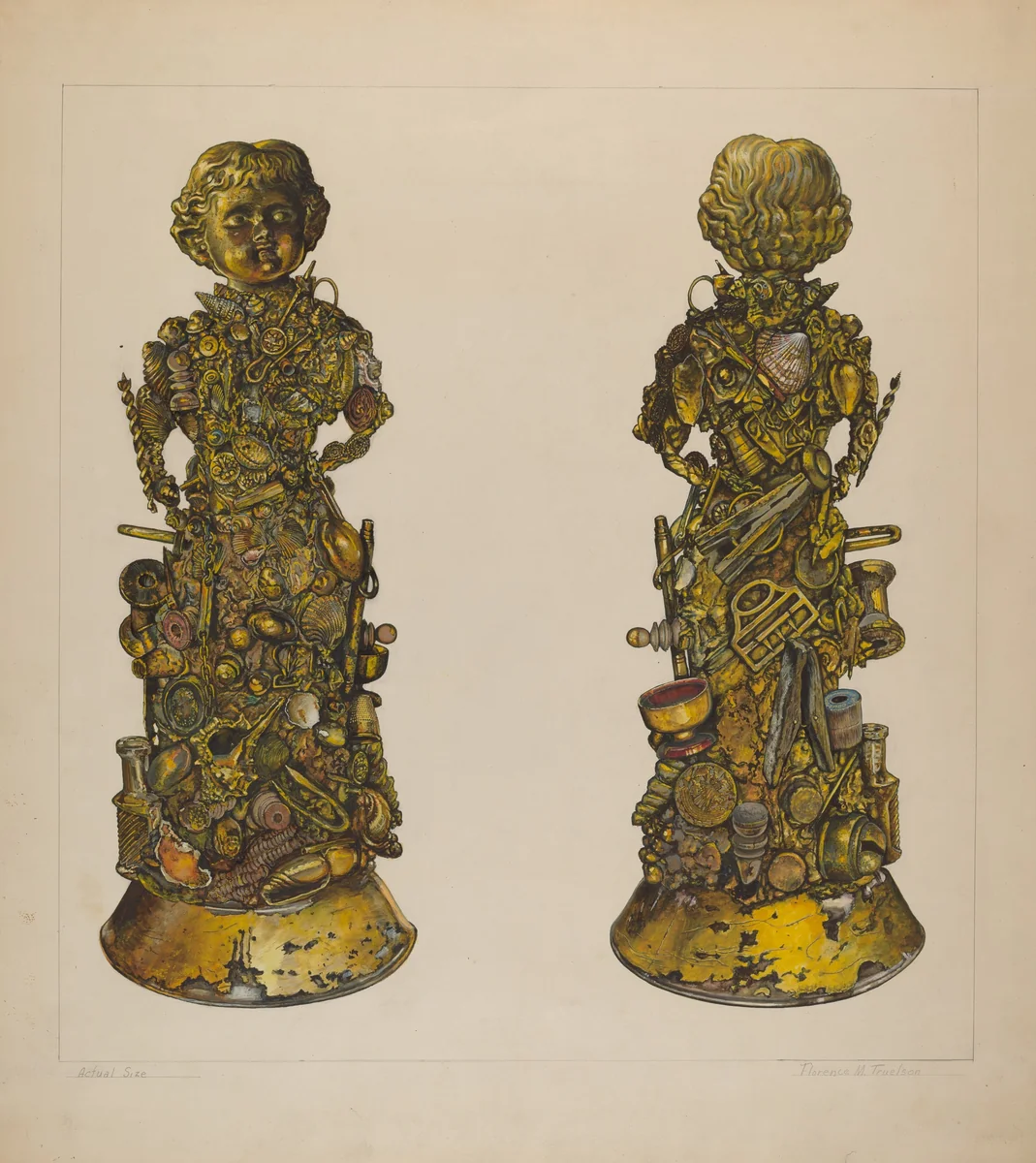 Figure by Florence Truelson, index of american design, 1935-1942