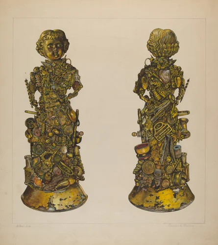 Figure by Florence Truelson, index of american design, 1935-1942