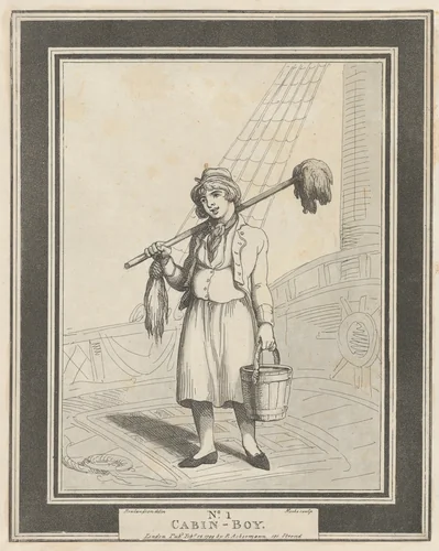 No. 1: Cabin Boy by Henri Merke, print, 1799