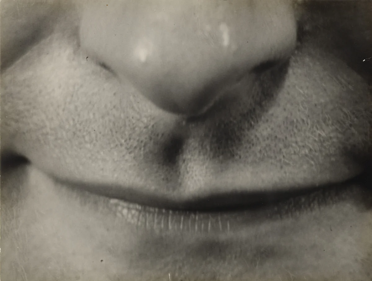 Nose and Mouth by Aenne Biermann, photograph, 1929