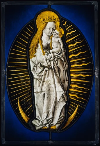 Virgin of the Apocalypse by Master of the Amsterdam Cabinet, other, 1477-1493