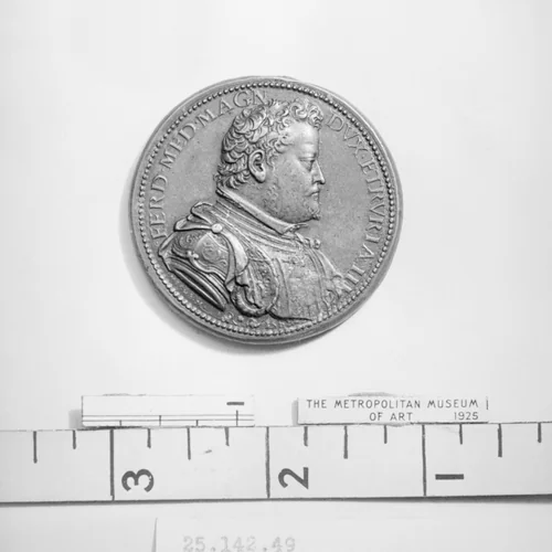 Ferdinand I de'Medici, Grand Duke of Tuscany (1587–1609) by Michele Mazzafirri, metalwork, 1588