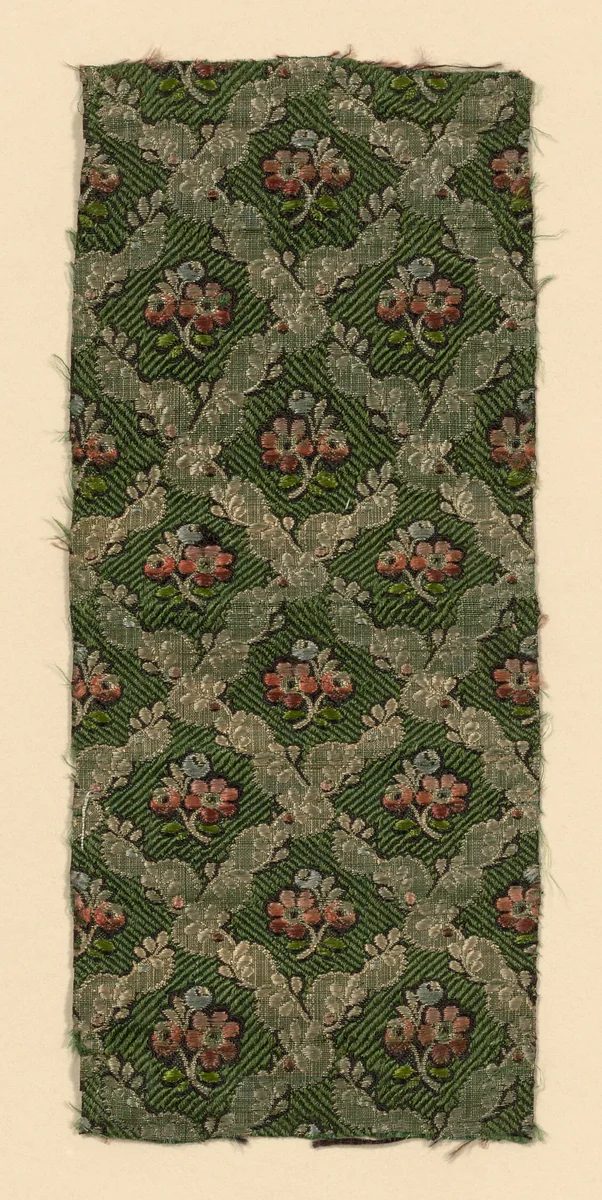 Fragment by France, textile, 1775-1800