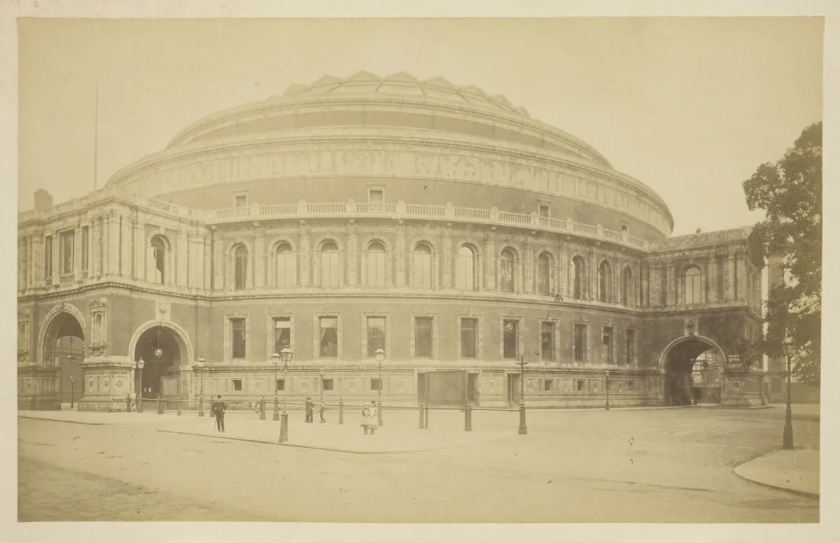 Royal Albert Hall by Artist Unknown, photograph, 1850-1900