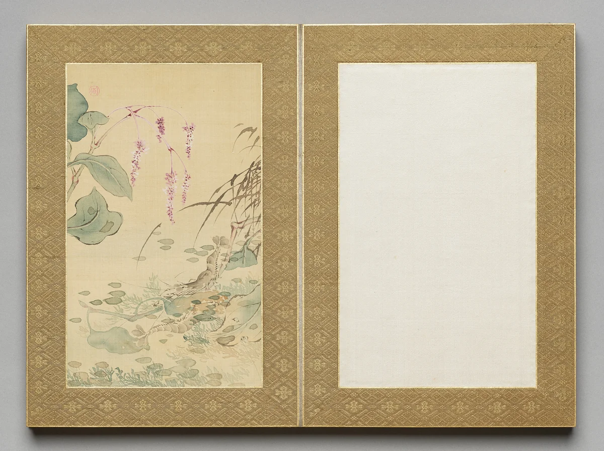 Painting from Flowers and Grasses by Tsubaki Chinzan (椿椿山), painting, 1841