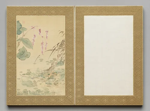 Painting from Flowers and Grasses by Tsubaki Chinzan (椿椿山), painting, 1841