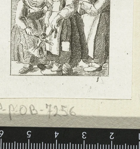 Spelende kinderen by Pieter de Mare, print, 1779