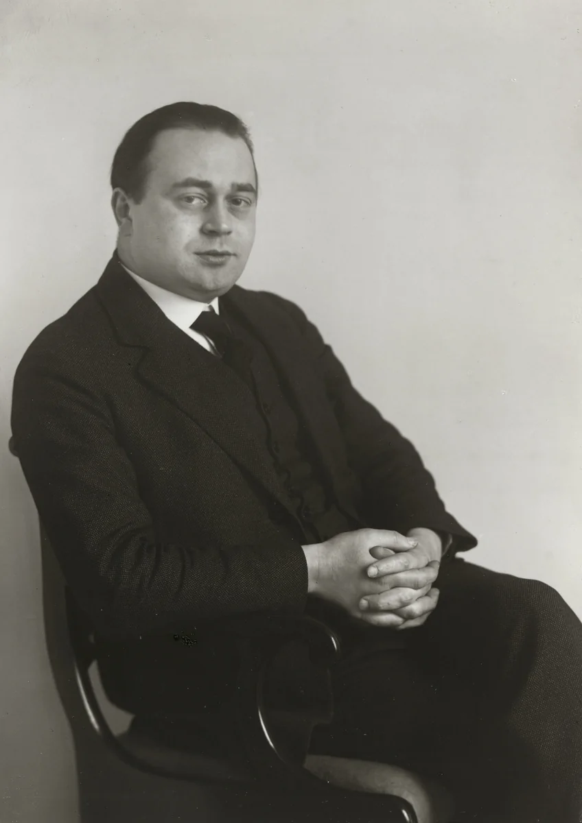 Architect [Hans Hansen] by August Sander, photograph, 1927