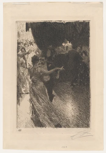 The Waltz by Anders Zorn, print, 1891