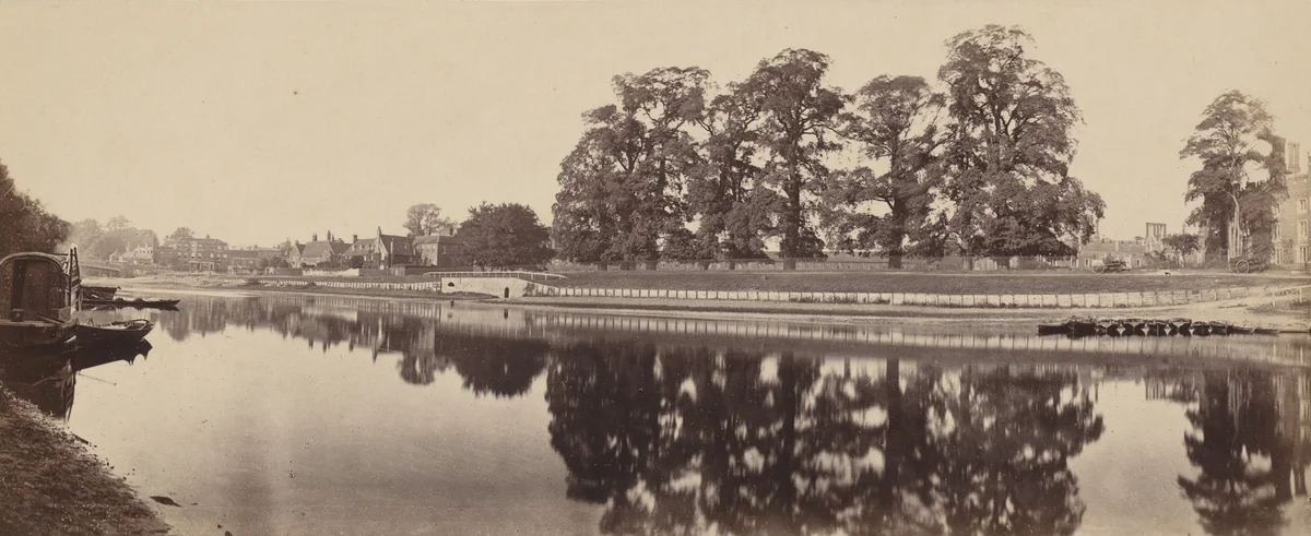 Hampton Court (Second View) by Victor Albert Prout, photograph, 1862