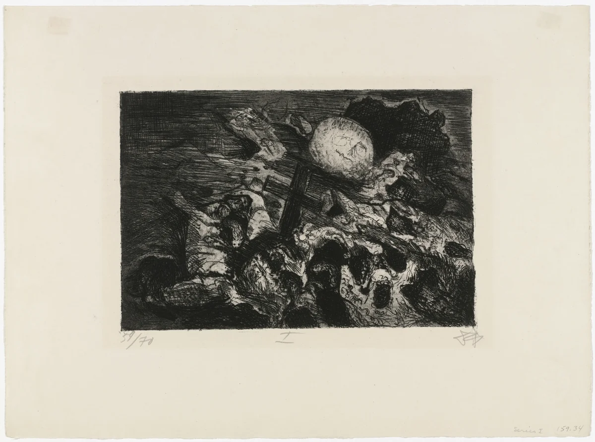 The War (Der Krieg) by Otto Dix, print, 1924