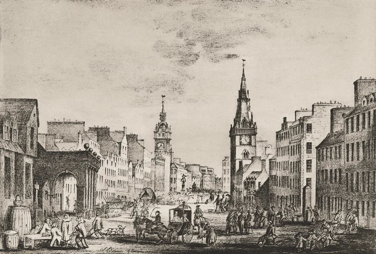 Trongate in the Olden Time by Thomas Annan, photograph, 1868