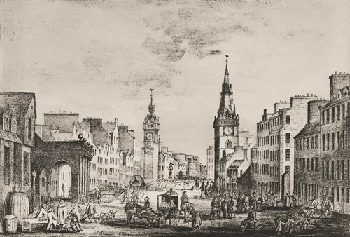 Trongate in the Olden Time by Thomas Annan, photograph, 1868