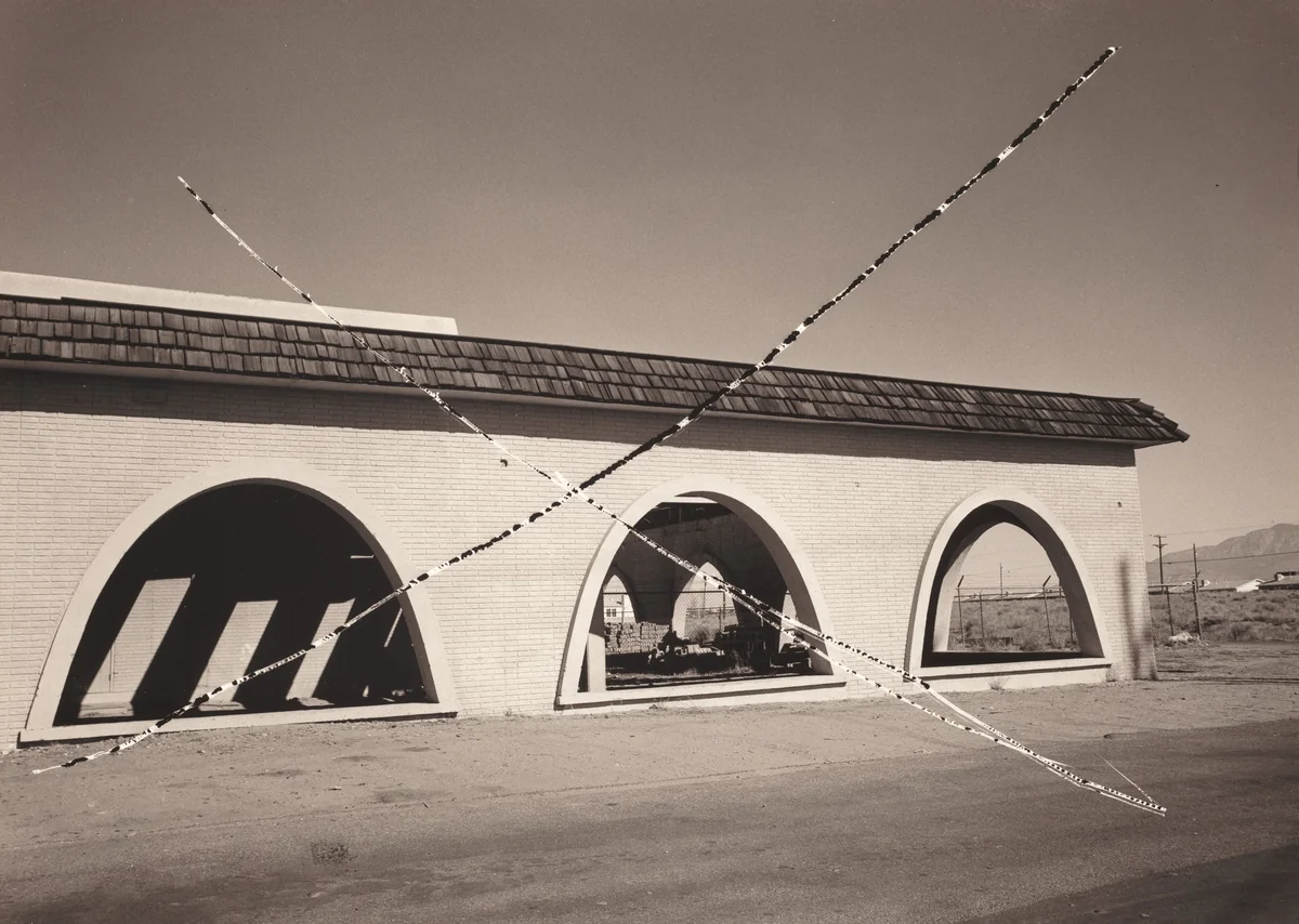 Tri-arch by Thomas Barrow, photograph, 1974-1978
