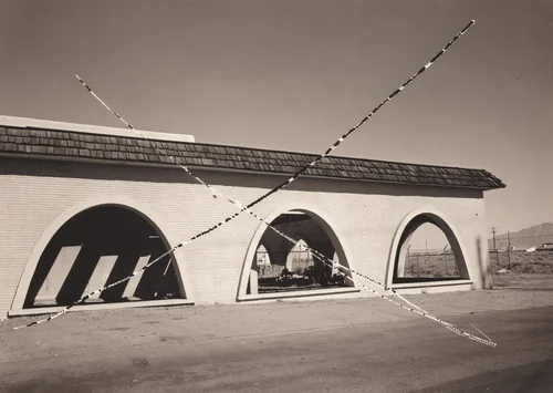 Tri-arch by Thomas Barrow, photograph, 1974-1978