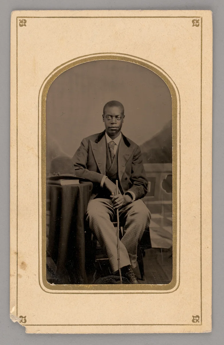 Untitled (Portrait of a Seated Man) by Unknown maker, other, 1880