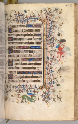 Hours of Charles the Noble, King of Navarre (1361-1425): fol. 223r, Text by Master of the Brussels Initials and Associates, book, 1400-1410