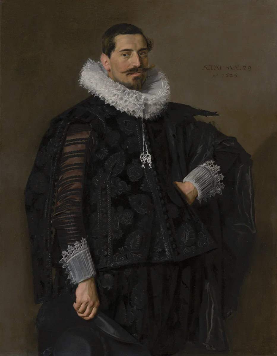 Portrait of Jacob Olycan (1596-1638) by Frans Hals, painting, 1625