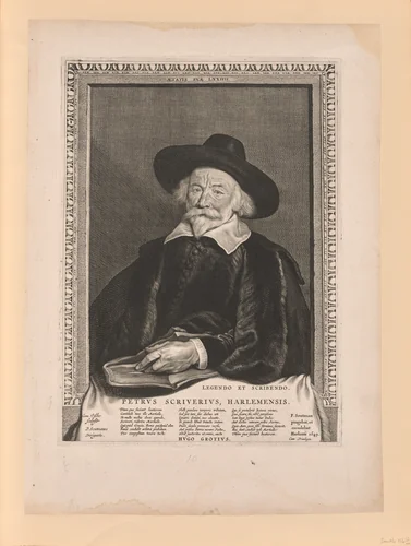 Peter Scriverius by Cornelis Visscher, print, 1649