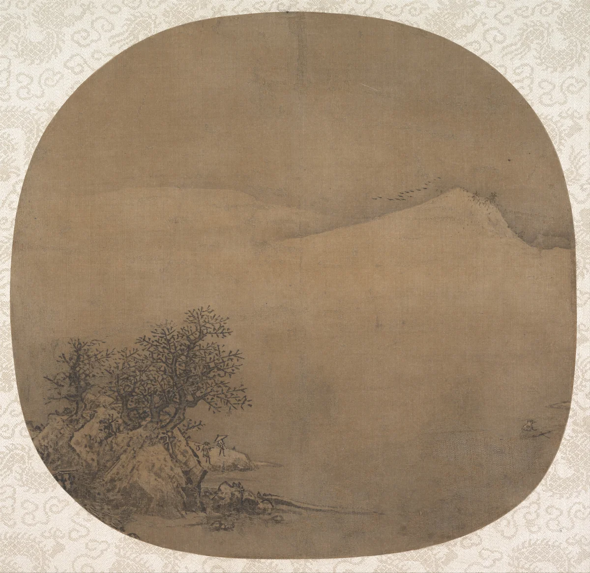 Waiting for the Ferry by Unidentified Artist, painting, 1200-1233