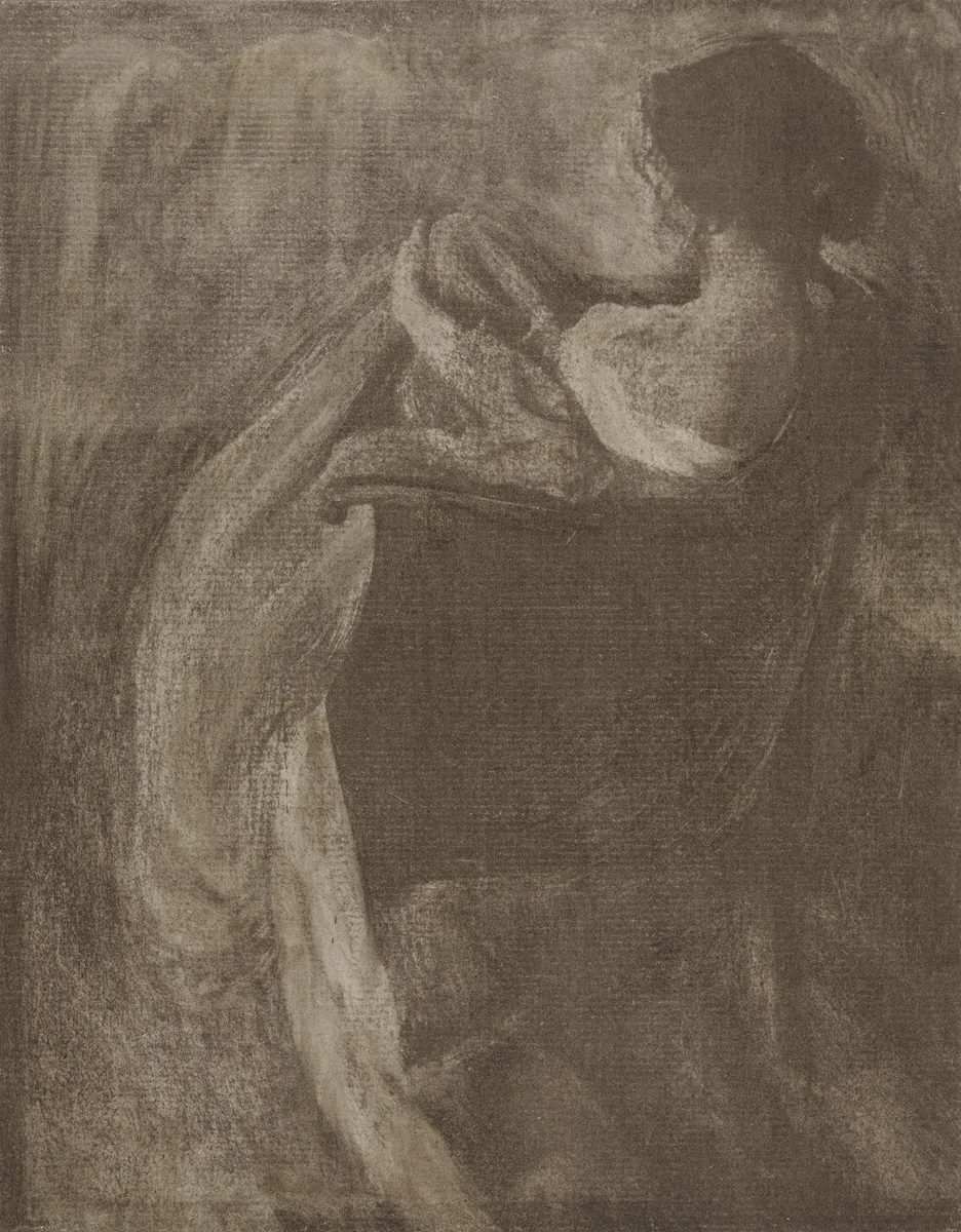 A Study in Gum by Clarence H. White, photograph, 1900